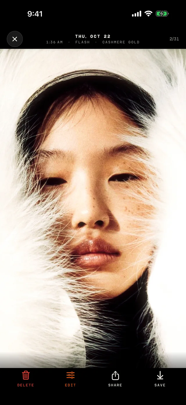 A developed portrait in the CMFRT viewer